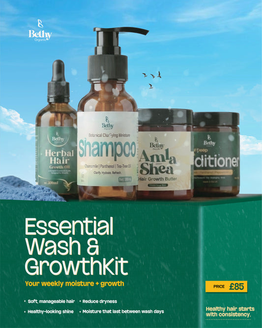 ESSENTIAL WASH DAY ROUTINE