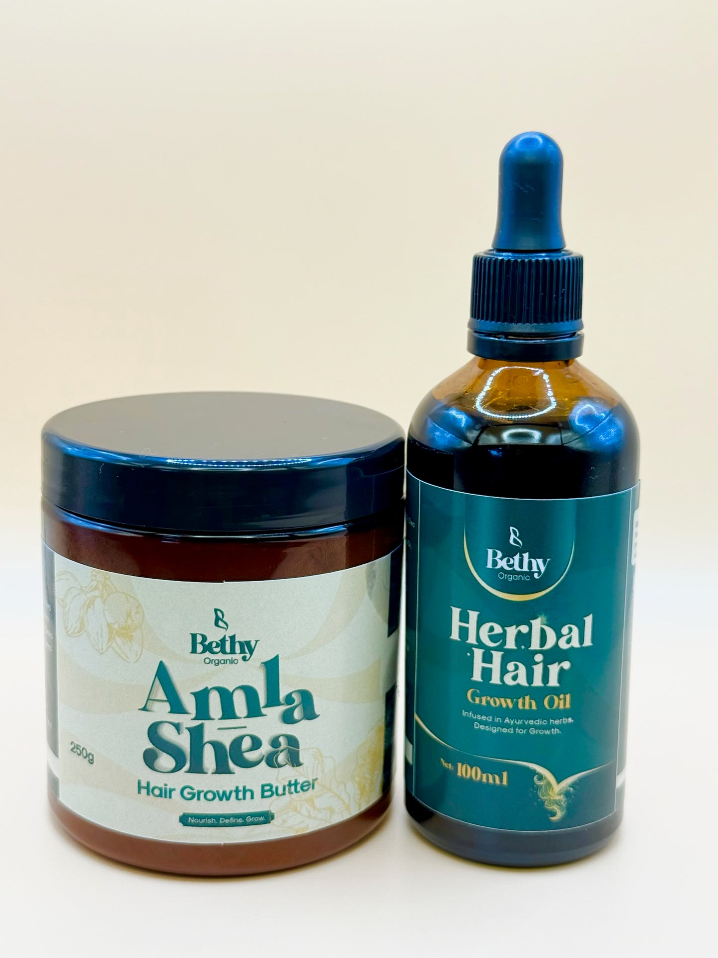 Bethy organic Herbal Hair Butter and oil combo